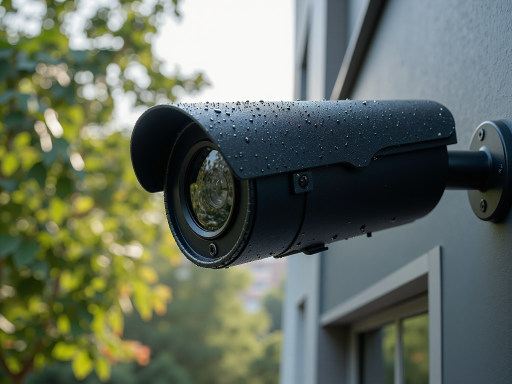 智能安防摄像头，球形设计，夜视红外灯，金属支架，高清监控设备